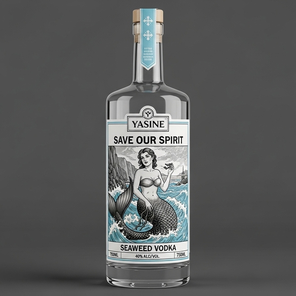 伏特加 標籤貼紙